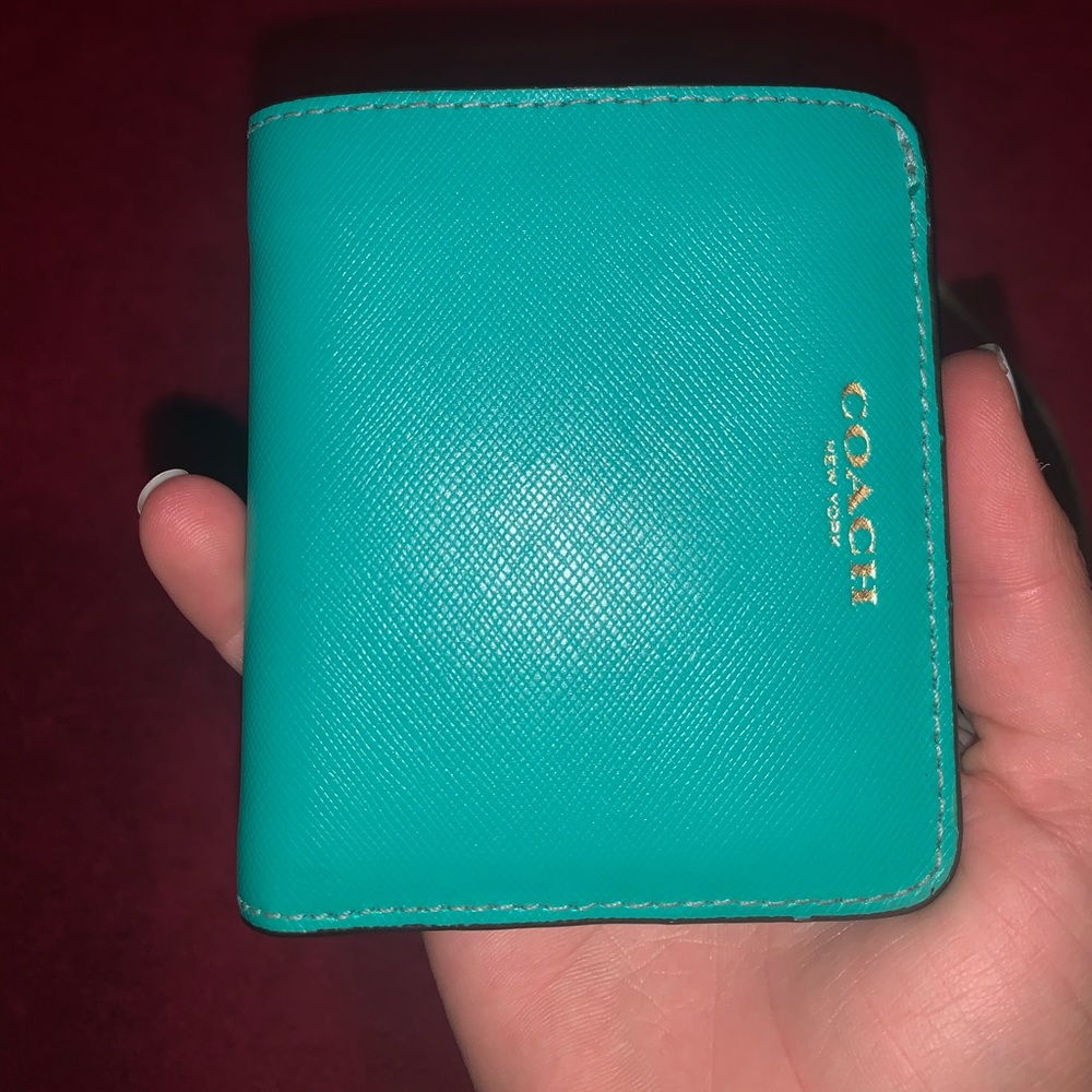 Coach Teal Wallet